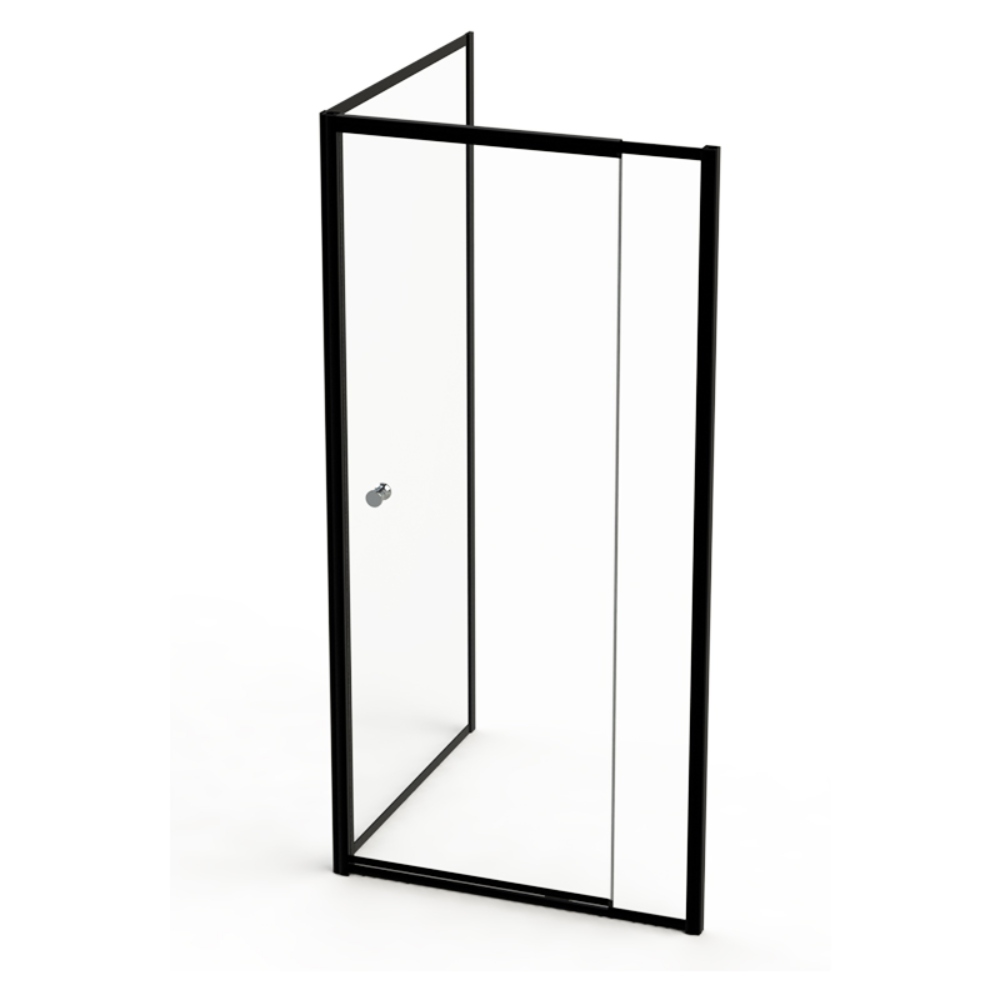 COM90BL 900 TEL/PIVOT & 900 R/PANEL-MATT BLACK (IN ONE BOX) – Bathroom City