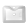 White Countertop Basin 375×485×145MM - ATALIA