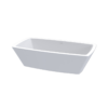 Gloss White Solid Surface Basin 525×280×145MM EVIAN