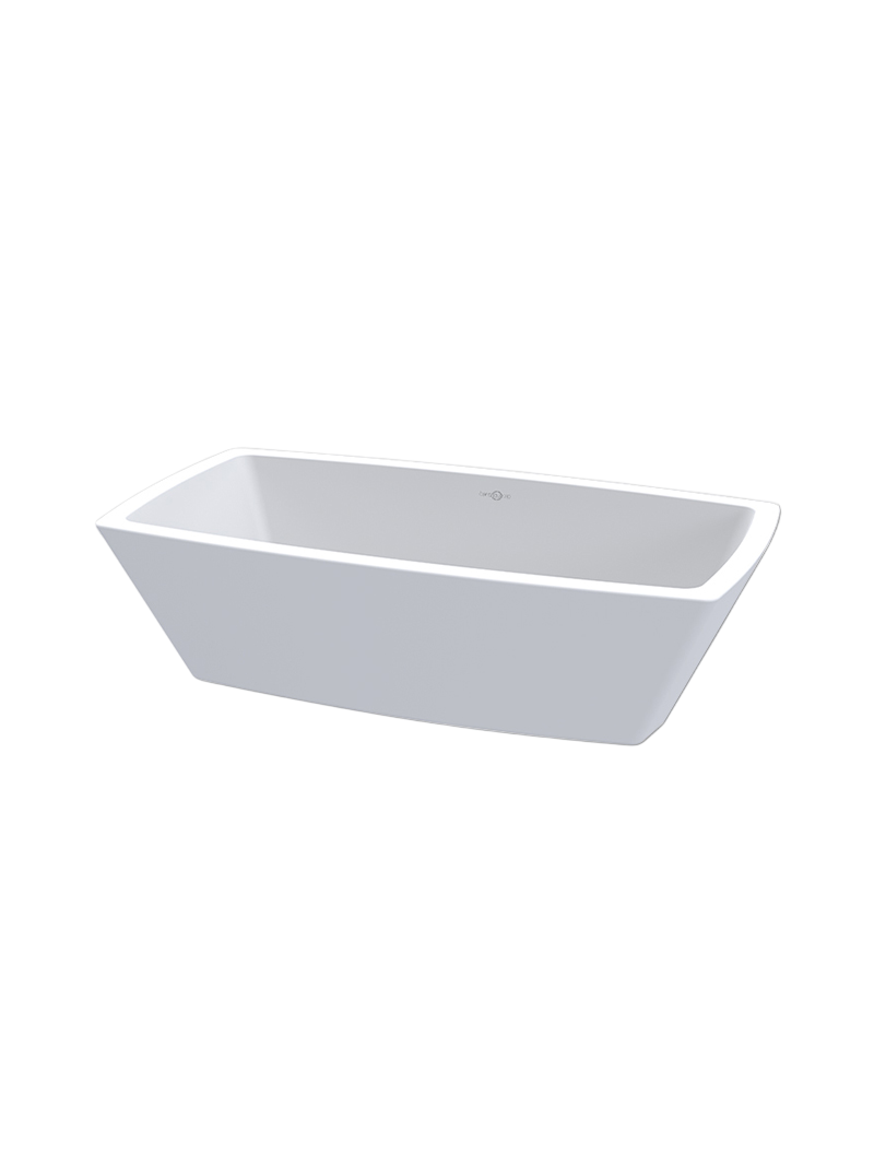 Gloss White Solid Surface Basin 525×280×145MM EVIAN