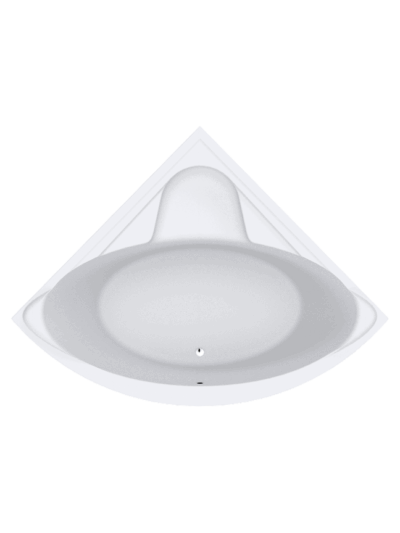 Corner Bath 1500 – Gloss White Acrylic