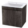 600mm Wall Hung Vanity Unit with Basin – Stone Finish (Robin)
