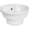 Drop In Bathroom Basin – Trio White 500mm (TR0008A)