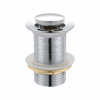 Basin Pop-Up Waste (Unslotted) – Chrome Finish
