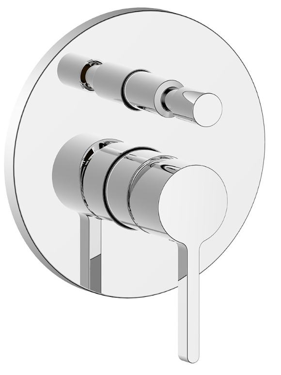 Shower and Bath Diverter Tap Chrome – Velo Sport