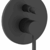 Matt Black Shower And Bath Diverter Tap - Velo Sport