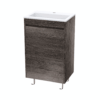 Wall Hung Vanity Unit 500mm – Aged Stone Finish (Eden)